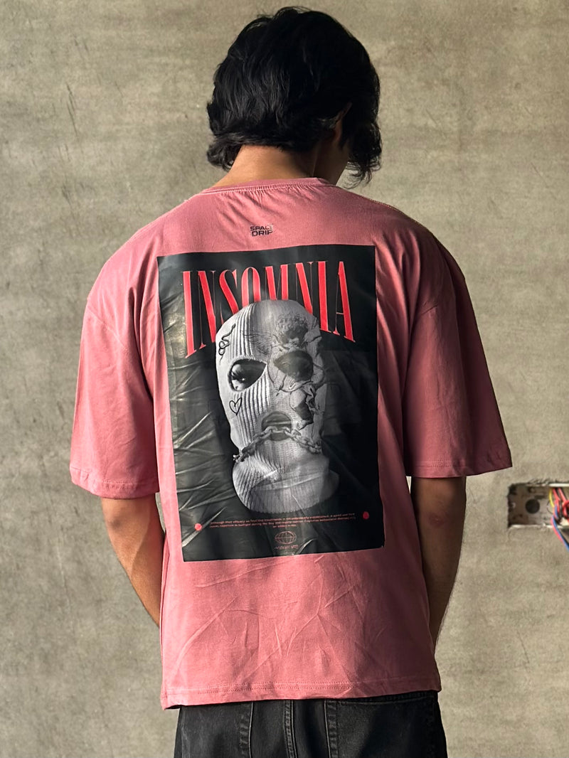 Insomnia drop shoulder T shirt
