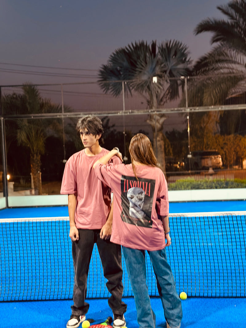 Insomnia drop shoulder T shirt